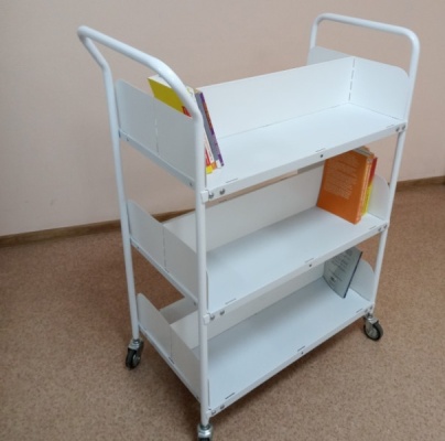 Тележка библиотечная для книг ТА-У