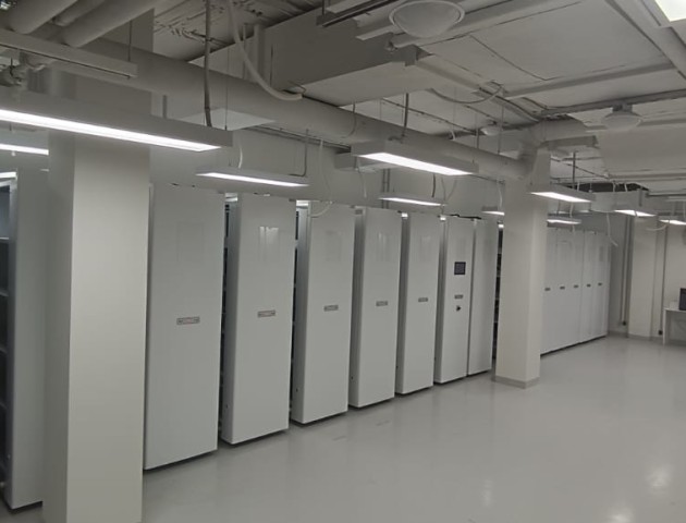 стеллажи с электроприводом