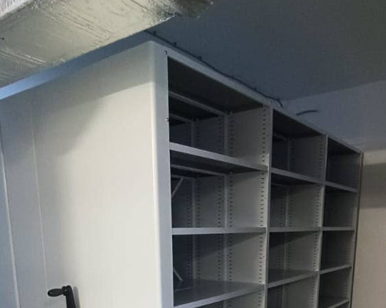 передвижной стеллаж складской