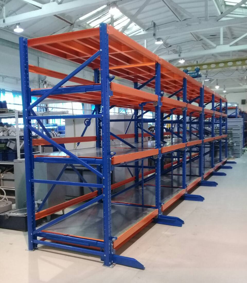 Промышленный стеллаж серии SLIDE-1000